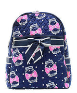 15" Quilted Backpack Bookbag Kids School Tote - Gifts Happen Here