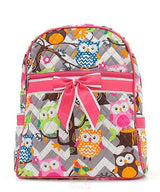 15" Quilted Backpack Bookbag Kids School Tote - Gifts Happen Here