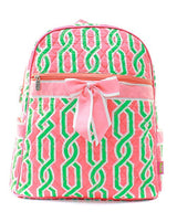 15" Quilted Backpack Bookbag Kids School Tote - Gifts Happen Here