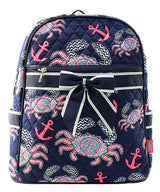 15" Quilted Backpack Bookbag Kids School Tote - Gifts Happen Here