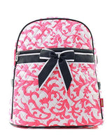 15" Quilted Backpack Bookbag Kids School Tote - Gifts Happen Here