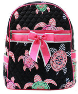 15" Quilted Backpack Bookbag Kids School Tote