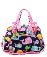 18" Quilted Duffle Tote Bag Kids Girls