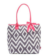 16" Quilted Tote Bag Handbag Purse - Gifts Happen Here